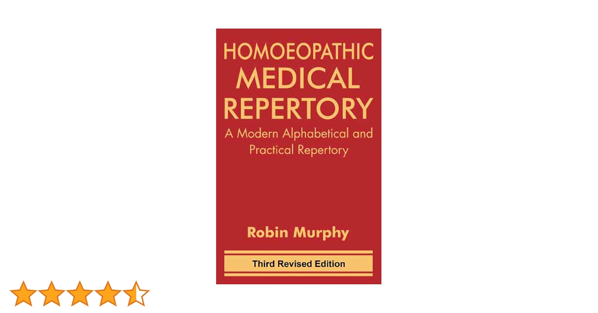 Homoeopathic Medical Repertory: Robin Murphy, BJAIN